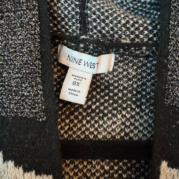 Nine West Black and White Utility Jacket - Picture 9 of 13